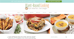 Desktop Screenshot of plantbasedcooking.com